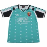 Segunda Camiseta Osasuna Retro 1995 1996 Verde