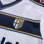 Segunda Camiseta Parma Retro 2002 2003 Blanco