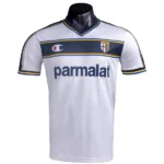 Parma Camiseta 2002 2003 Segunda Blanca - Camiseta Real Madrid Parmalat | tiendasdefutboles