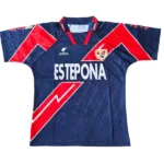 Segunda Camiseta Rayo Vallecano Retro 1995 1996 Azul
