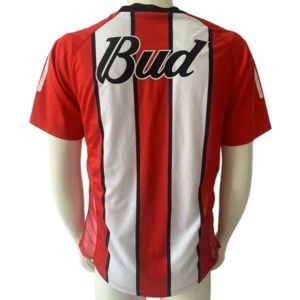 River Plate Camiseta 2003 2004 Segunda Roja - Camiseta River Plate | tiendasdefutboles