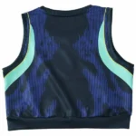 Segunda Camiseta Sin Mangas Mujer Brasil 2026 Azul