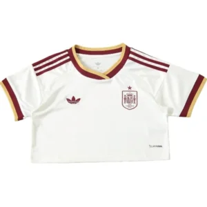 España Mujer Camiseta 2026 Segunda Blanca - Camiseta España Mujer Blanca | tiendasdefutboles