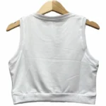 Segunda Camiseta Sin Mangas Mujer Paris Saint Germain 2024 2025 Blanco