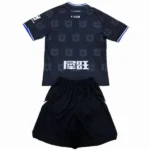 Segunda Conjunto De Hombre AJ Auxerre 2024 2025 Negro