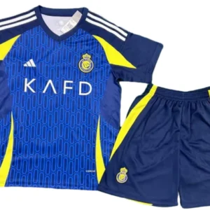 Al-Nassr FC Conjunto 2024 2025 Segunda Azul - Al Nassr Fc Maglia | tiendasdefutboles