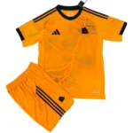 AS Roma Conjunto 2025 2026 Segunda Naranja - Maglia As Roma | tiendasdefutboles