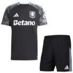 Segunda Conjunto De Hombre Aston Villa 2025 2026 Negro