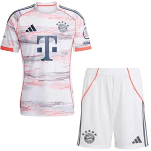 Bayern Múnich Conjunto 2025 2026 Segunda Blanco - Tuta Bayern Múnich | tiendasdefutboles