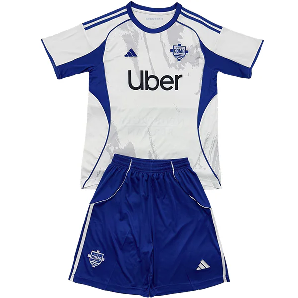 Segunda Conjunto De Hombre Como 2025 2026 Blanco Como 1907 Conjunto 2025 2026 Segunda Blanco - Maglia Como 1907 | tiendasdefutboles