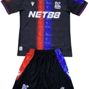 Crystal Palace Conjunto 2024 2025 Segunda Negro - Maglia Crystal Palace | tiendasdefutboles