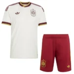 Segunda Conjunto De Hombre España 2026 Amarillo Blanco