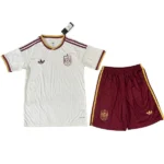 Segunda Conjunto De Hombre España 2026 Amarillo Blanco