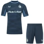 Feyenoord Rotterdam Niños Conjunto 2025 2026 Segunda Azul - Feyenoord Rotterdam Niños Barata | tiendasdefutboles