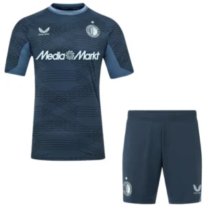 Feyenoord Rotterdam Niños Conjunto 2025 2026 Segunda Azul - Feyenoord Rotterdam Niños Barata | tiendasdefutboles