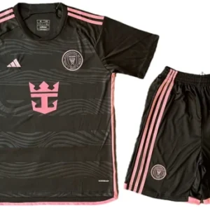 Inter Miami Conjunto 2024 2025 Segunda Negro - Maglia Inter Miami | tiendasdefutboles