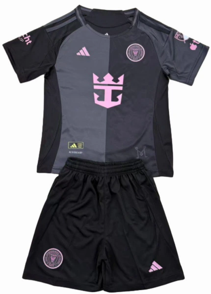 Segunda Conjunto De Hombre Inter Miami 2025 2026 Negro Inter Miami Conjunto 2025 2026 Segunda Negro - Maglia Inter Miami | tiendasdefutboles