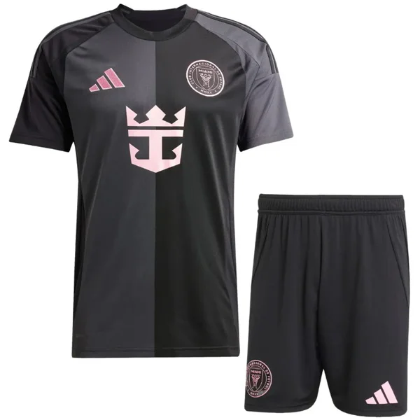 Segunda Conjunto De Hombre Inter Miami 2025 2026 Negro Inter Miami Conjunto 2025 2026 Segunda Negro - Maglia Inter Miami | tiendasdefutboles