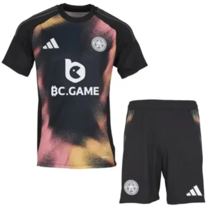 Leicester City Conjunto 2024 2025 Segunda Negro - Maglia Leicester City | tiendasdefutboles