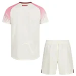 Segunda Conjunto De Hombre Leverkusen 2025 2026 Rosa Blanco