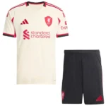 Segunda Conjunto De Hombre Liverpool 2025 2026 Amarillo