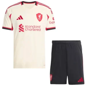 Liverpool Conjunto 2025 2026 Segunda Amarillo - Maglia Liverpool | tiendasdefutboles