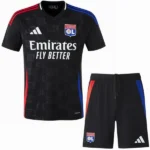 Lyon Conjunto 2024 2025 Segunda Negro - Tuta Lyon | tiendasdefutboles