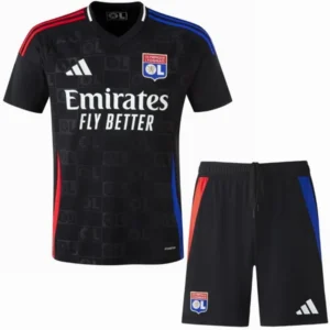 Lyon Conjunto 2024 2025 Segunda Negro - Tuta Lyon | tiendasdefutboles