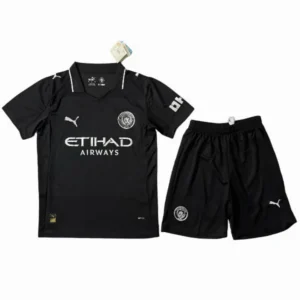 Manchester City Conjunto 2025 2026 Segunda Negro - Maglia Manchester City | tiendasdefutboles