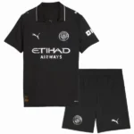 Manchester City Conjunto 2025 2026 Segunda Negro - Maglia Manchester City | tiendasdefutboles