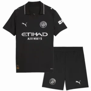 Manchester City Conjunto 2025 2026 Segunda Negro - Maglia Manchester City | tiendasdefutboles