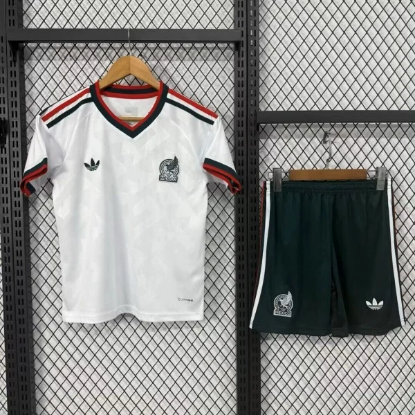 Segunda Conjunto De Hombre Mexico 2026 Blanco México Conjunto 2026 Segunda Blanco - México Barata | tiendasdefutboles