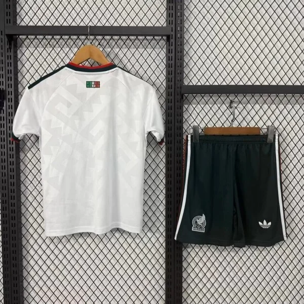 Segunda Conjunto De Hombre Mexico 2026 Blanco México Conjunto 2026 Segunda Blanco - México Barata | tiendasdefutboles