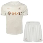 SSC Napoli Conjunto 2025 2026 Segunda Amarillo - Ssc Napoli Equipacion | tiendasdefutboles