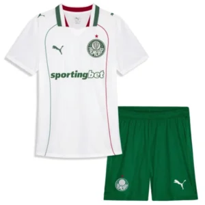 SE Palmeiras Conjunto 2026 2027 Segunda Blanco - SE Palmeiras Barata | tiendasdefutboles