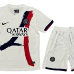 Segunda Conjunto De Hombre Paris Saint Germain 2024 2025 Blanco