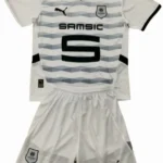 Segunda Conjunto De Hombre Rennais 2024 2025 Blanco