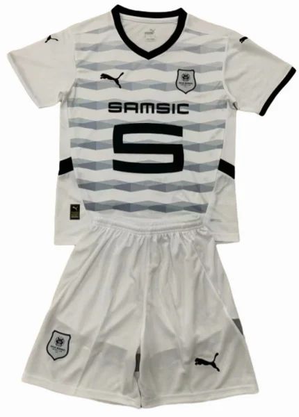 Segunda Conjunto De Hombre Rennais 2024 2025 Blanco Stade Rennais Conjunto 2024 2025 Segunda Blanco - Equipacion Stade Rennais | tiendasdefutboles