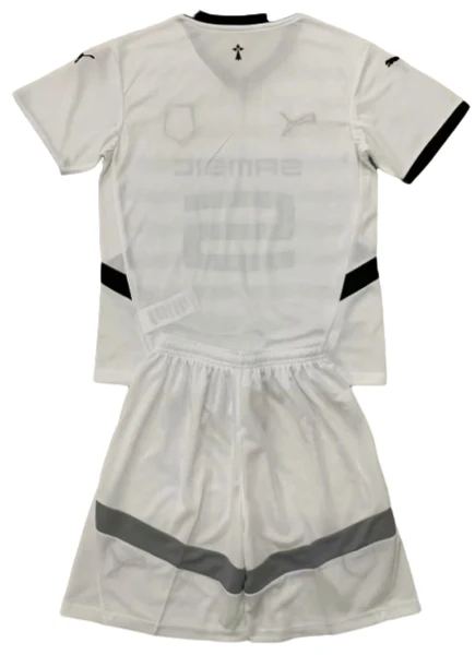 Segunda Conjunto De Hombre Rennais 2024 2025 Blanco Stade Rennais Conjunto 2024 2025 Segunda Blanco - Equipacion Stade Rennais | tiendasdefutboles