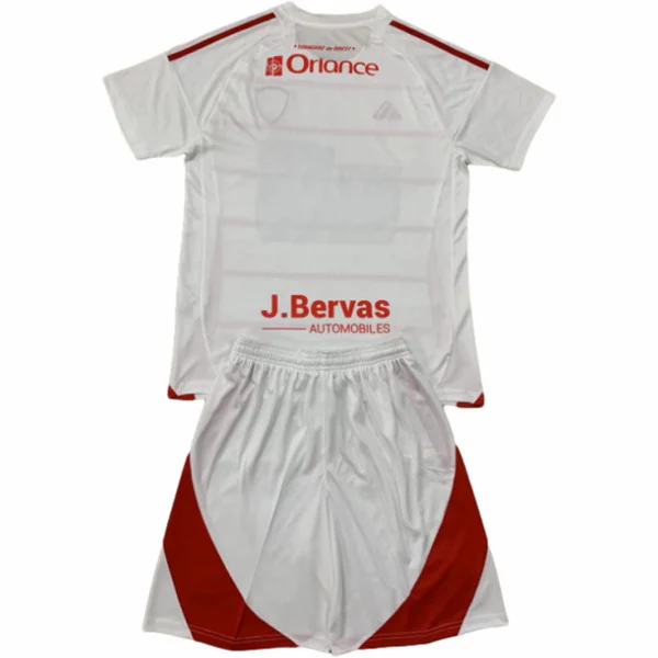 Segunda Conjunto De Hombre Stade Brestois 2024 2025 Blanco Stade Brestois Conjunto 2024 2025 Segunda Blanco - Stade Brestois Equipacion | tiendasdefutboles