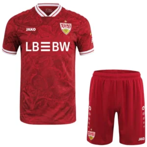 VfB Stuttgart Conjunto 2025 2026 Segunda Rojo - Vfb Stuttgart Equipacion | tiendasdefutboles
