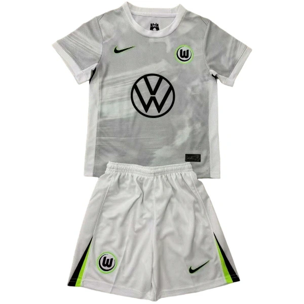 Segunda Conjunto De Hombre Wolfsburgo 2025 2026 Blanco VfL Wolfsburgo Conjunto 2025 2026 Segunda Blanco - Vfl Wolfsburgo Equipacion | tiendasdefutboles