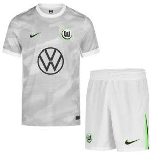 VfL Wolfsburgo Conjunto 2025 2026 Segunda Blanco - Vfl Wolfsburgo Equipacion | tiendasdefutboles
