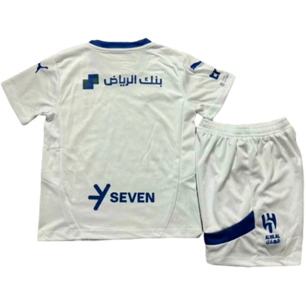 Segunda Conjunto De Niños Al Hilal Saudi 2024 2025 Blanco Al Hilal Saudi Niños Conjunto 2024 2025 Segunda Blanco - Tuta Al Hilal Saudi Niños | tiendasdefutboles