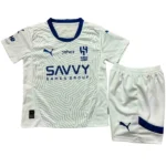Segunda Conjunto De Niños Al Hilal Saudi 2024 2025 Blanco