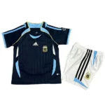 Segunda Conjunto De Niños Argentina Retro 2006 Azul Blanco