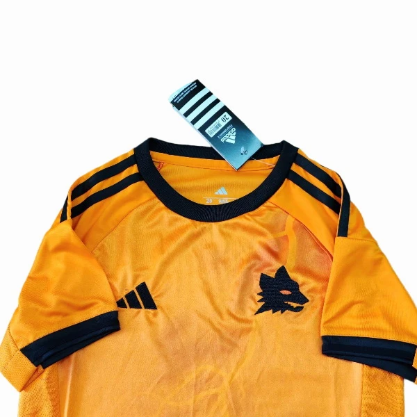 Segunda Conjunto De Niños As Roma 2025 2026 Naranja AS Roma Niños Conjunto 2025 2026 Segunda Naranja - Tuta AS Roma Niños | tiendasdefutboles