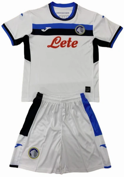 Segunda Conjunto De Niños Atalanta 2024 2025 Blanco Atalanta BC Niños Conjunto 2024 2025 Segunda Blanco - Tuta Atalanta BC Niños | tiendasdefutboles