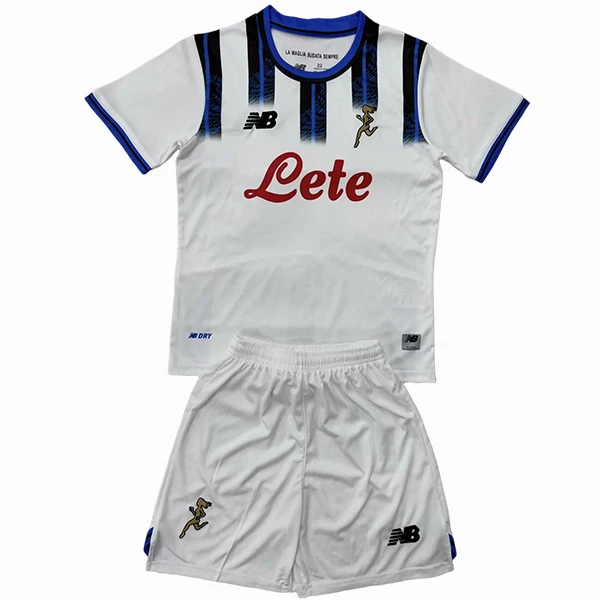 Segunda Conjunto De Niños Atalanta 2025 2026 Blanco Atalanta BC Niños Conjunto 2025 2026 Segunda Blanco - Atalanta BC Niños Barata | tiendasdefutboles