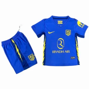 Atlético Madrid Niños Conjunto 2025 2026 Segunda Púrpura - Equipacion Atletico Madrid Niños | tiendasdefutboles